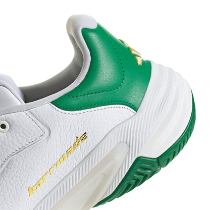 ADIDAS SHOE BARRICADE 13 LEATHER MN METALLIC/WHITE/GREEN (AW25)