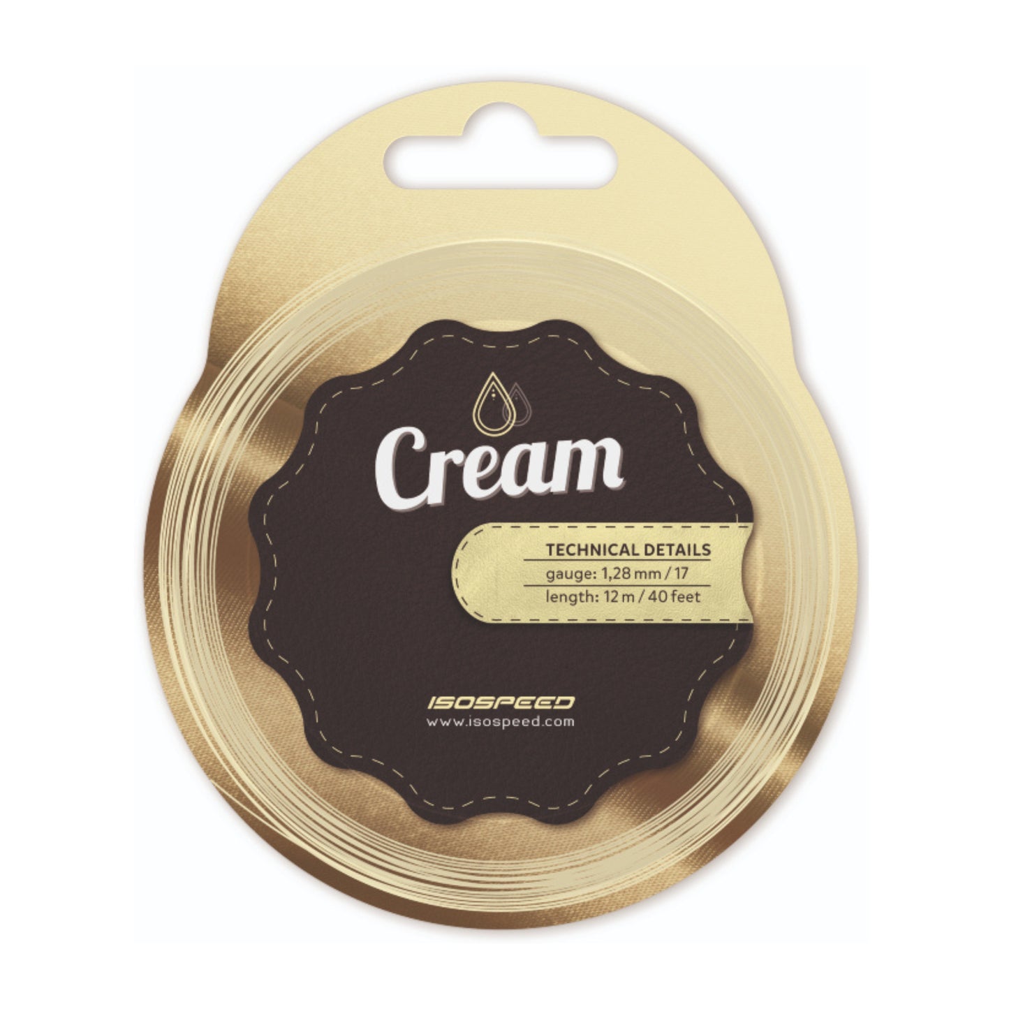 ISOSPEED STRING CREAM 17 1.23MM SET