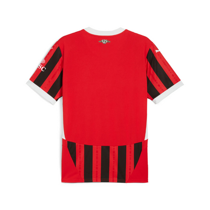 PUMA SOCCER JERSEY HOME AC MILAN RED 24/25