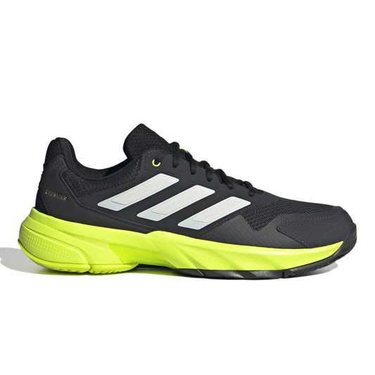 ADIDAS SHOE COURTJAM CONTROL 3 MN BLACK/LUCID LEMON (SS25)