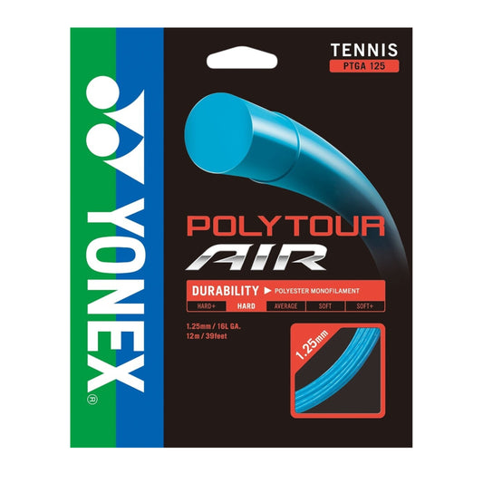 YONEX STRING POLYTOUR AIR 1.25MM 16L BLU SET