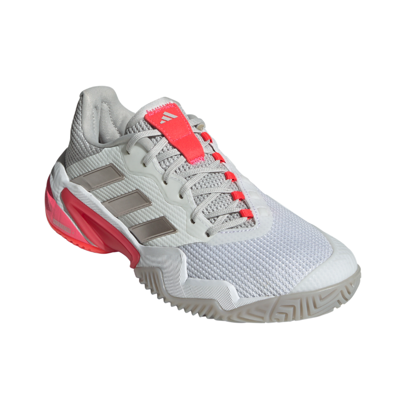 ADIDAS SHOE BARRICADE 13 WN CLOUD WHITE/CHAMPAGNE/LUCID RED (SS25)