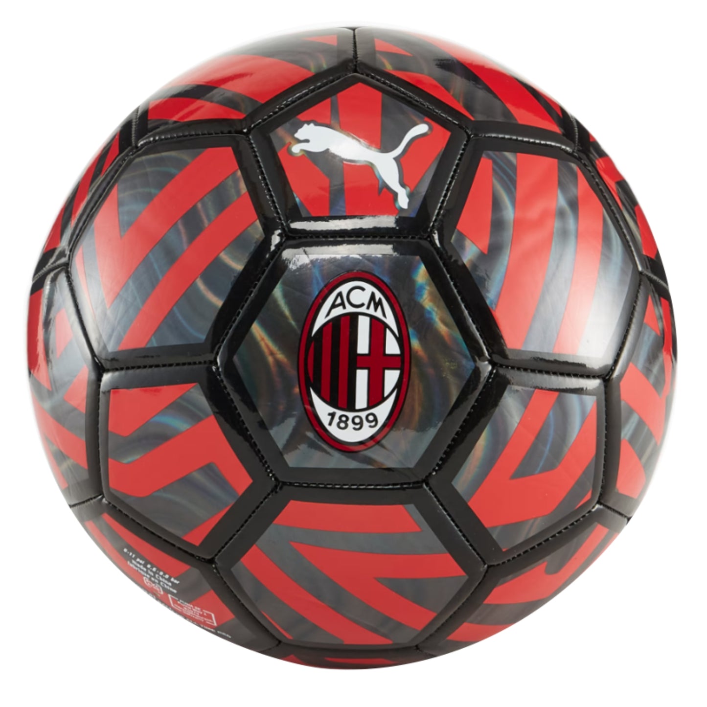 PUMA BALL SOCCER FAN AC MILAN BLACK/RED (SS24)