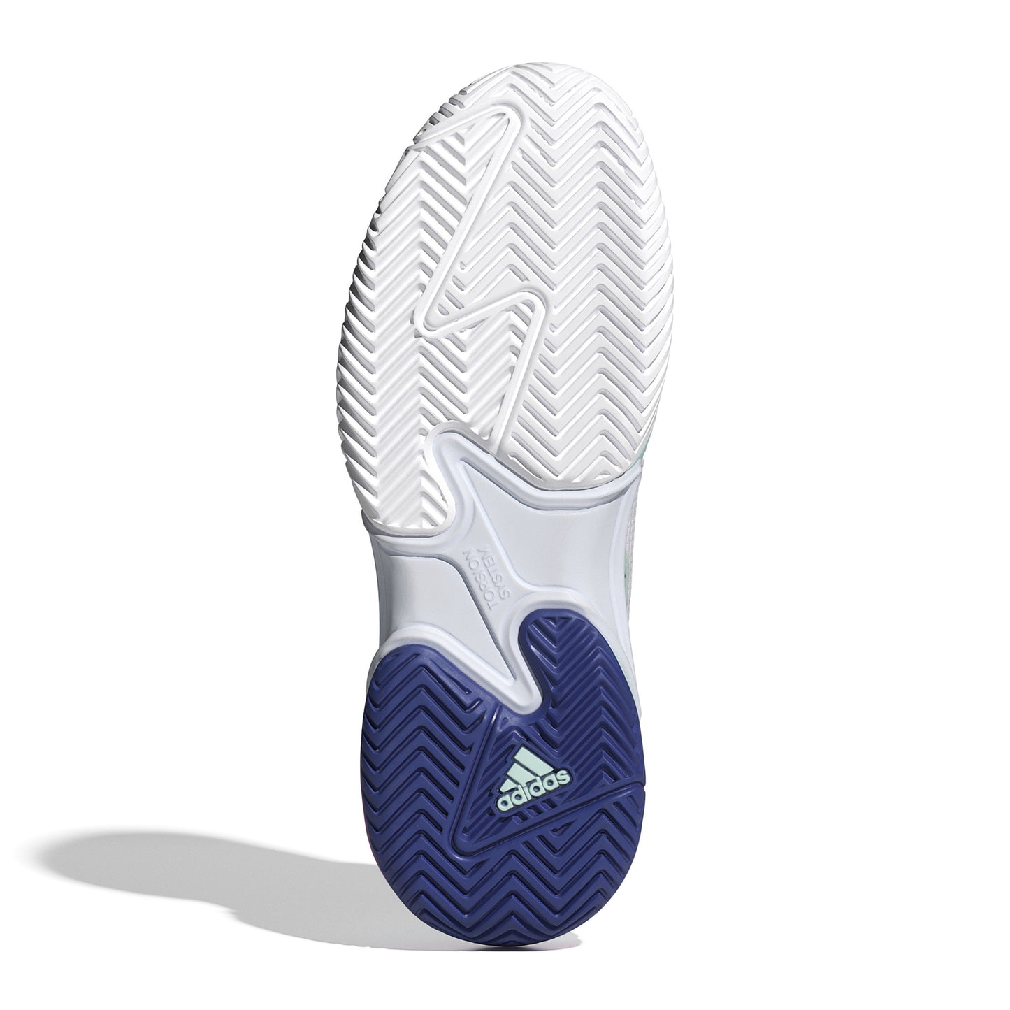 ADIDAS SHOE BARRICADE 13 MN WHITE/LUCID BLUE (AW24)