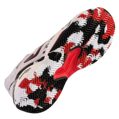JOMA SHOE PADEL SMASH A1 MN WHITE/BLACK/RED (AW24)