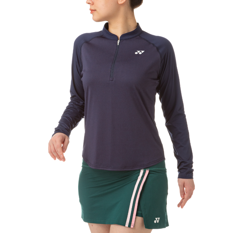 YONEX SHIRT TEE LONG SLEEVE 20653 WN NAVY BLUE