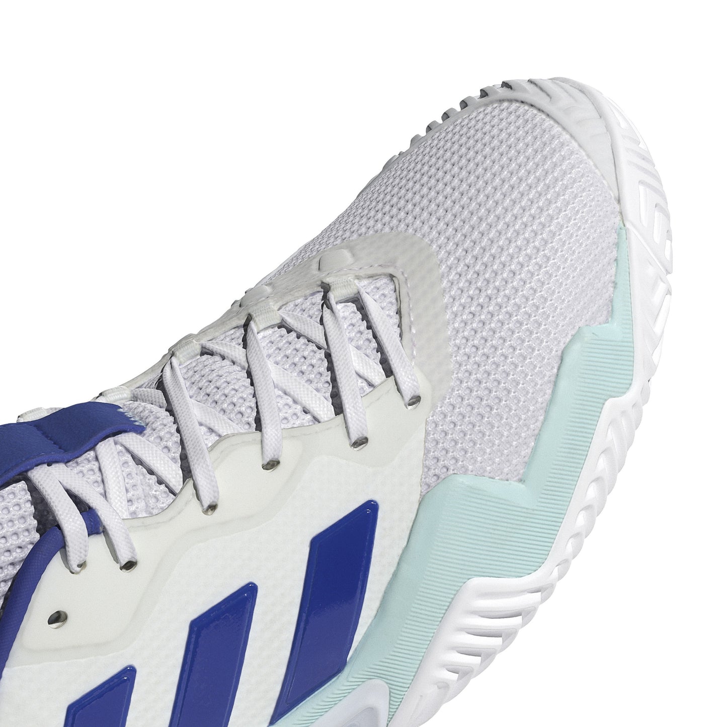 ADIDAS SHOE BARRICADE 13 MN WHITE/LUCID BLUE (AW24)