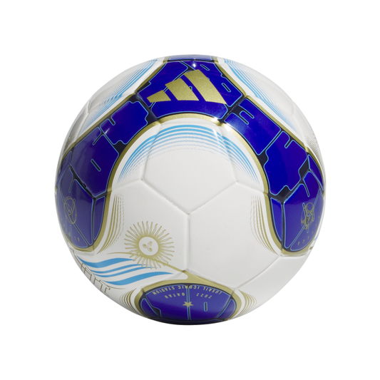 ADIDAS BALL SOCCER MESSI MINI WHITE/BLUE (SS24)