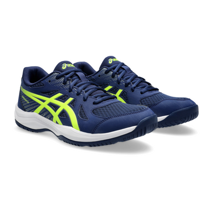 ASICS SHOE UPCOURT 6 MN BLUE/SAFETY YELLOW (AW24)