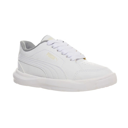 PUMA SHOE EVOLVE COURT KID WHITE (SS25)