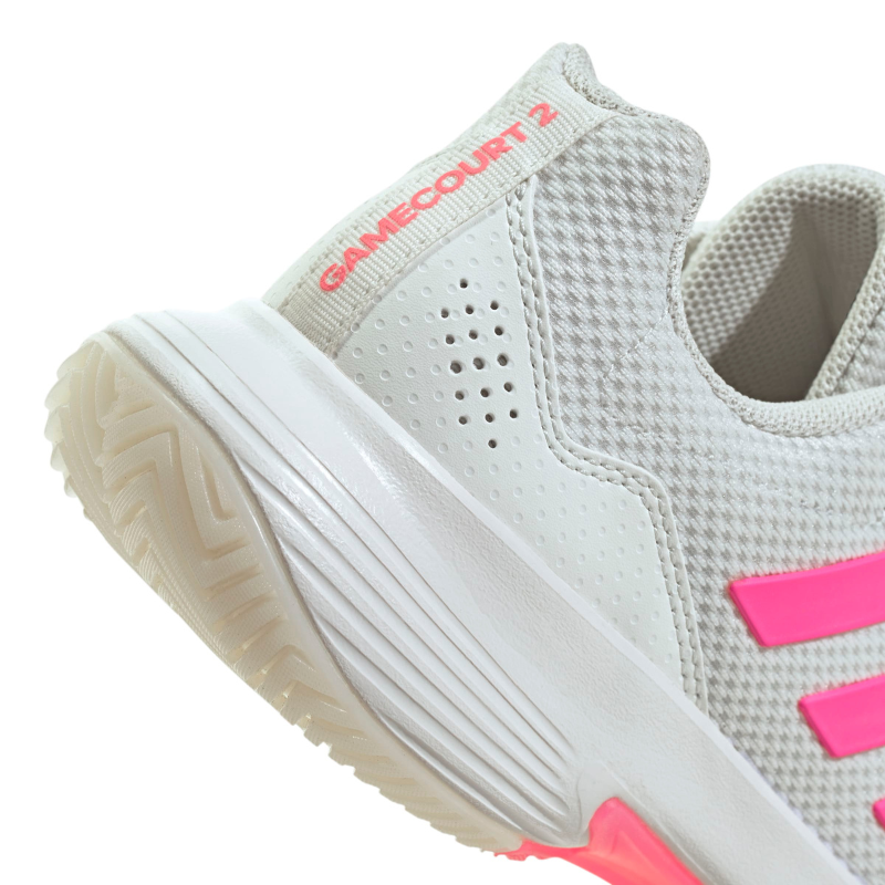 ADIDAS SHOE GAME COURT 2 WN WHITE/PINK/CORE BLACK (AW25)