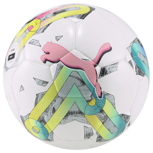 PUMA BALL SOCCER ORBITA 4 HYBRID FIFA BASIC WHITE/MULTI (SS24)