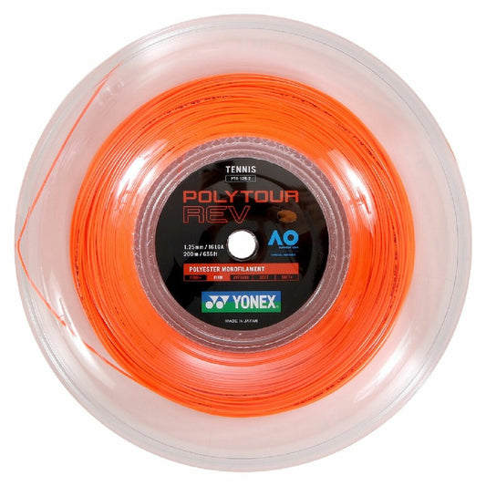 YONEX STRING POLYTOUR REV 1.25MM 16G ORG REEL