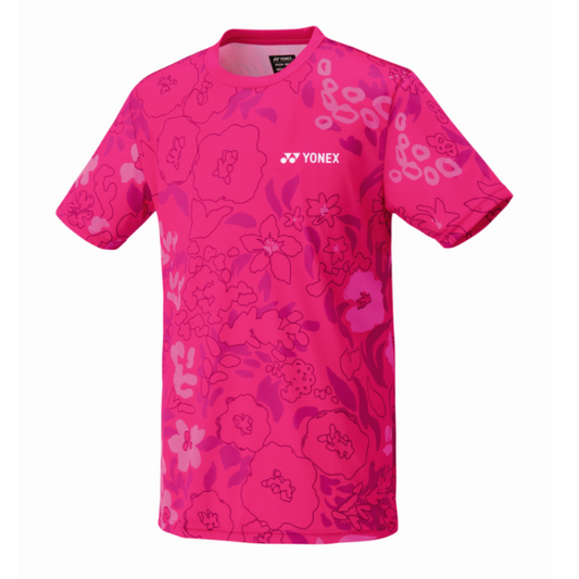 YONEX SHIRT TEE RG UNISEX (16621) ROSE PINK (SS24)