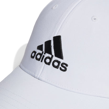 ADIDAS CAP LIGHTWEIGHT EMBROIDED WHITE (SS24)