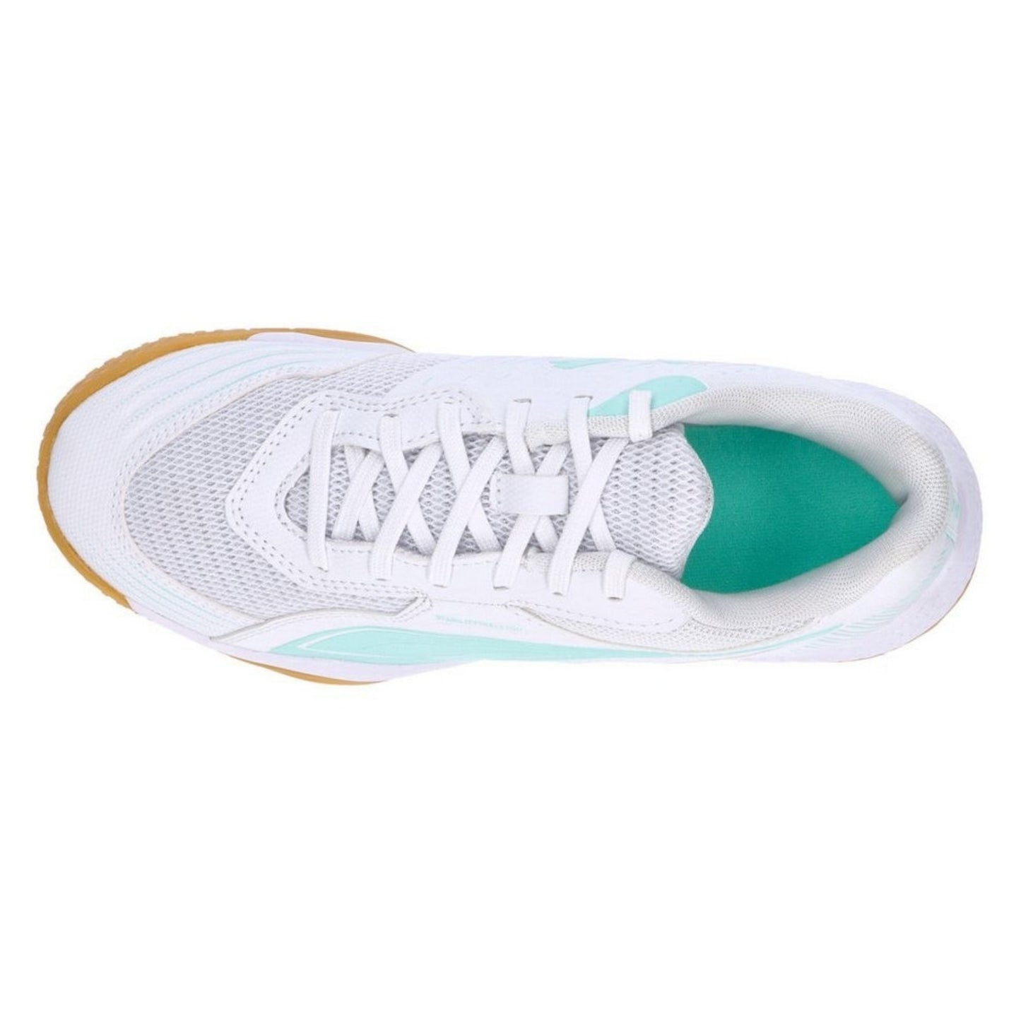 PUMA SHOE INDOOR SOLARFLASH III WN WHITE/PEPPERMINT (AW24)