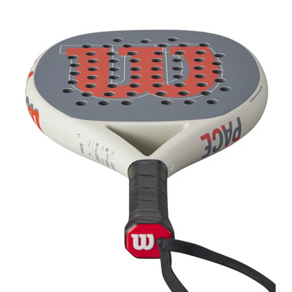 WILSON PADEL PACE V1 365G RED/GREY