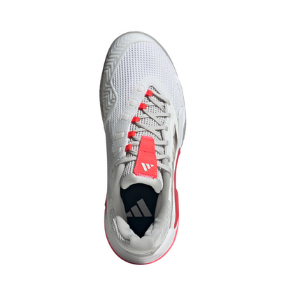 ADIDAS SHOE BARRICADE 13 WN CLOUD WHITE/CHAMPAGNE/LUCID RED (SS25)