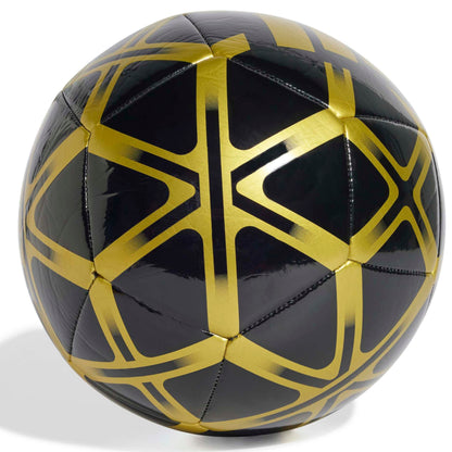 ADIDAS BALL SOCCER STARLANCER CLUB BLACK/GOLD METALLIC (SS25)