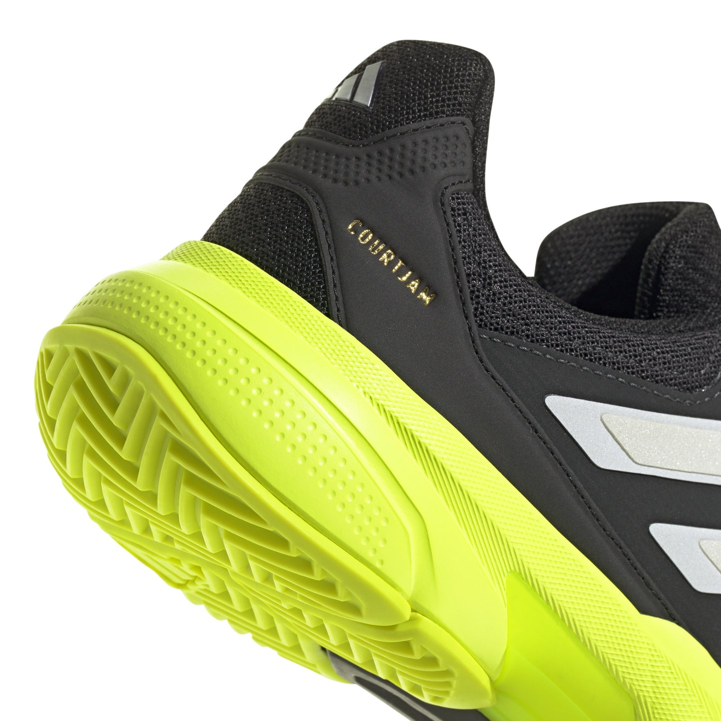 ADIDAS SHOE COURTJAM CONTROL 3 MN BLACK/LUCID LEMON (SS25)