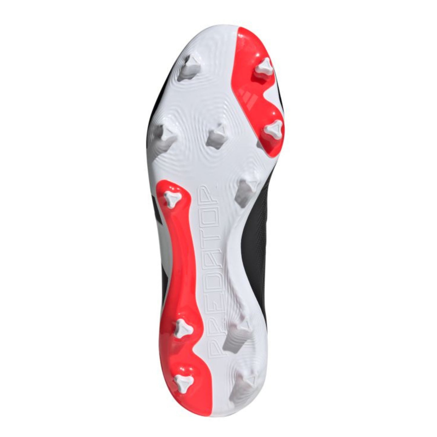 ADIDAS BOOT PREDATOR LEAGUE LACELESS FG CORE BLACK/SOLAR RED (SS24)