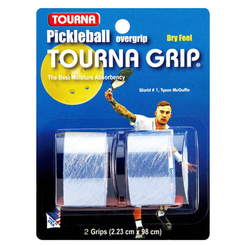 TOURNA GRIP OVERGRIP PICKLEBALL DRY FEEL BLUE (2)