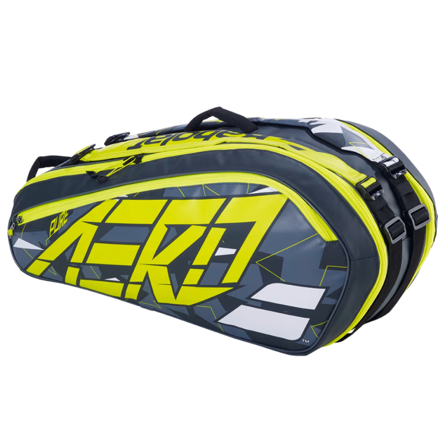 BABOLAT BAG ALCARAZ PURE AERO 6R GREY/YELLOW
