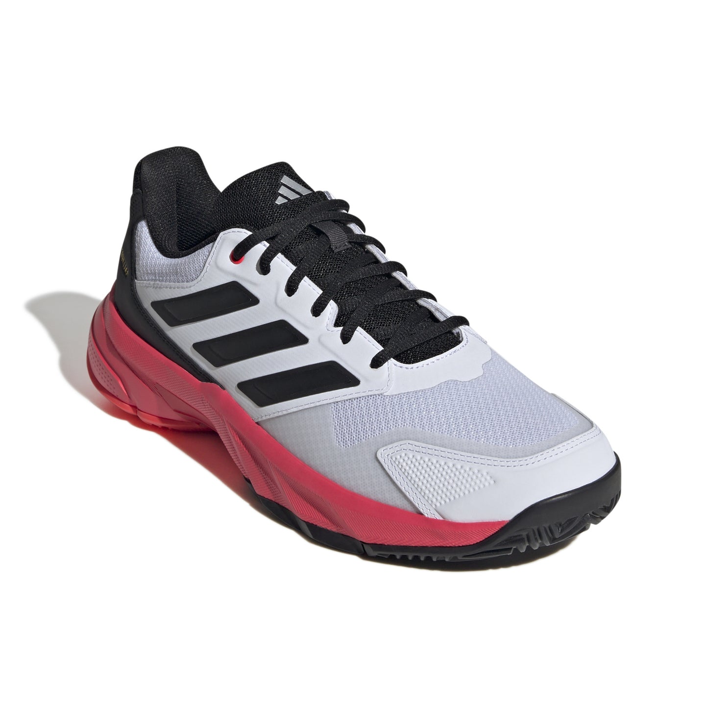 ADIDAS SHOE COURTJAM CONTROL 3 MN CLOUD WHITE/CORE BLACK/LUCID RED (SS25)