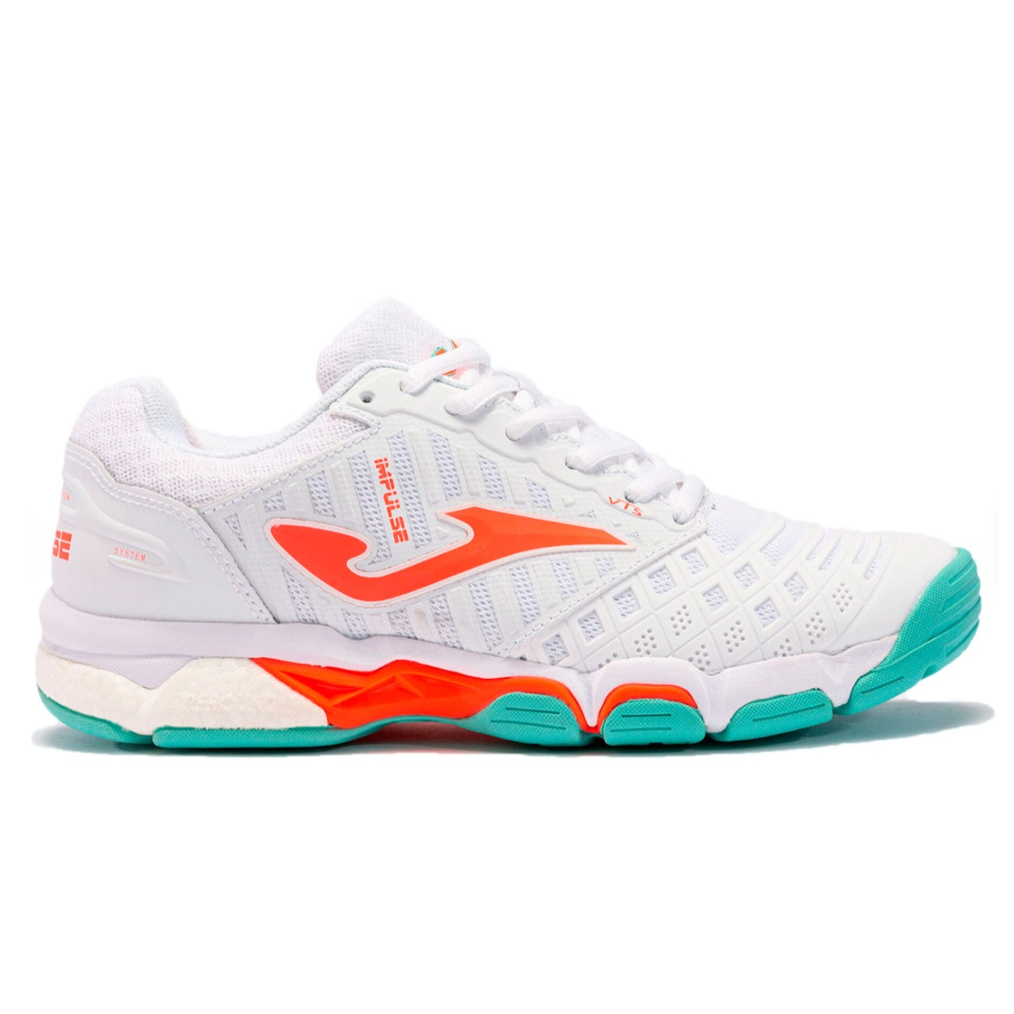 JOMA SHOE V.IMPULSE WN WHITE/CORAL (SS24)