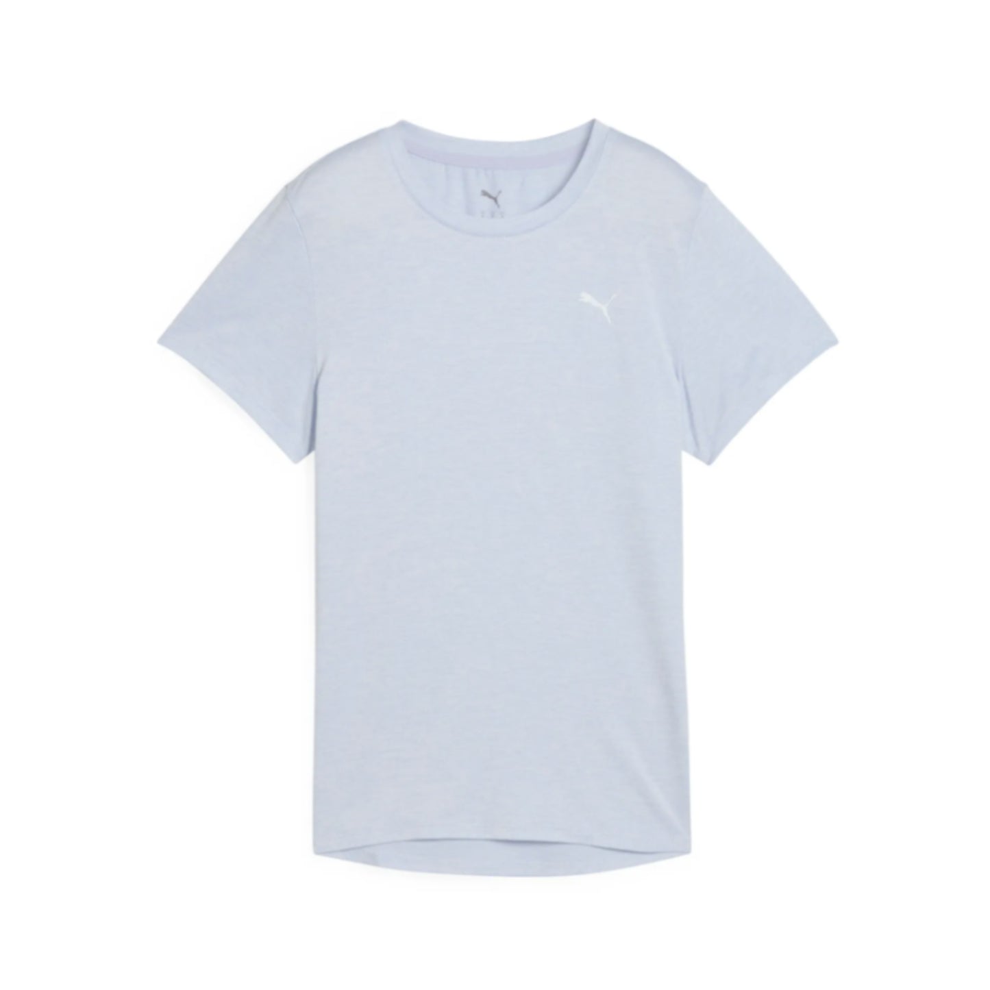 Light blue t-shirt with a small Puma logo on a white background