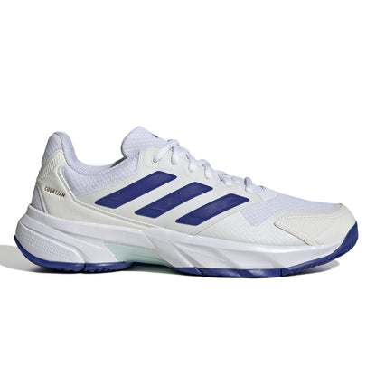 ADIDAS SHOE COURTJAM CONTROL 3 MN WHITE/BLUE  (AW24)