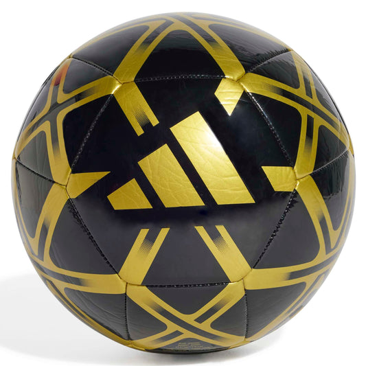 ADIDAS BALL SOCCER STARLANCER CLUB BLACK/GOLD METALLIC (SS25)