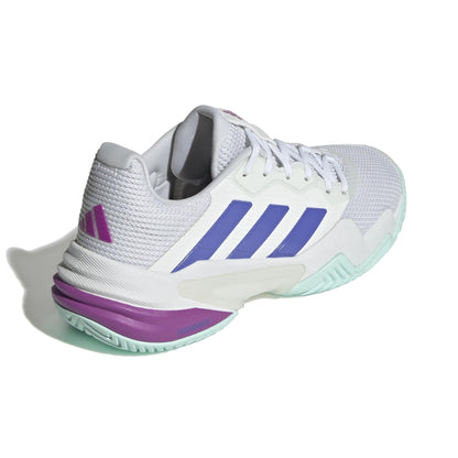 ADIDAS SHOE BARRICADE 13 WN WHITE/PURPLE BURST (AW24)