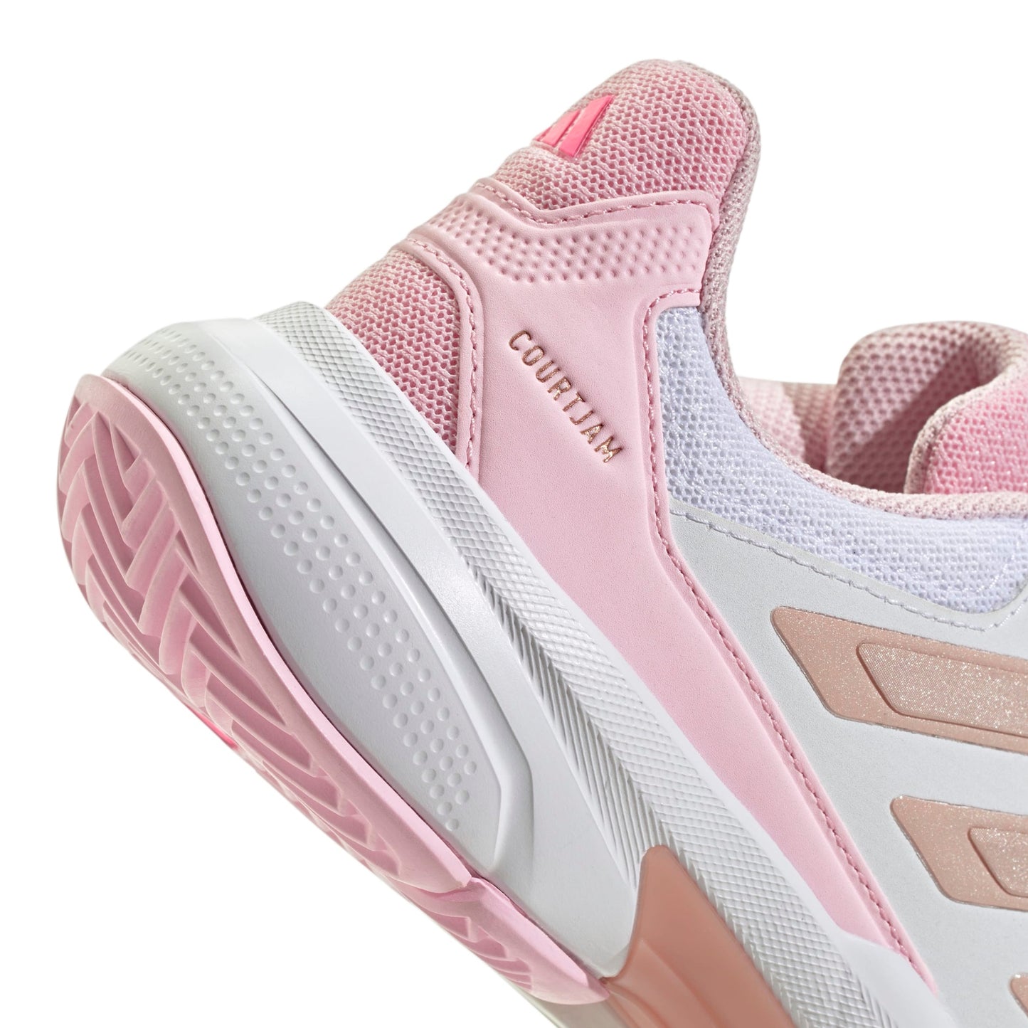 ADIDAS SHOE COURTJAM CONTROL 3 WN WHITE/ LUCID PINK (AW25)