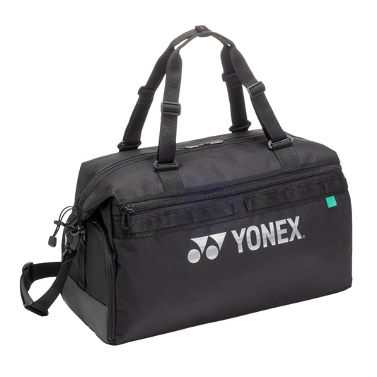 Black bag with Yonex logo on a white background
