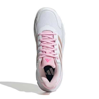 ADIDAS SHOE COURTJAM CONTROL 3 WN WHITE/ LUCID PINK (AW25)