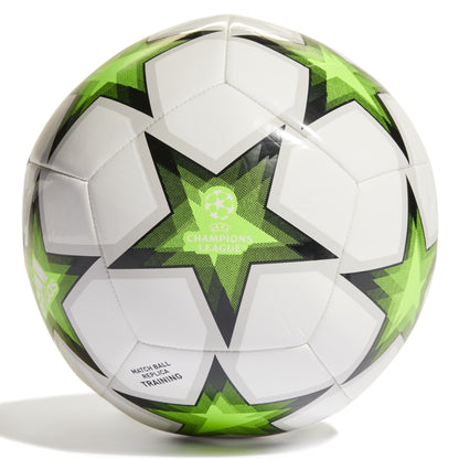ADIDAS BALL SOCCER UCL VOID WHT/GRN (AW22)