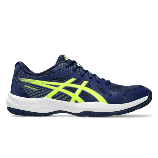 ASICS SHOE UPCOURT 6 MN BLUE/SAFETY YELLOW (AW24)