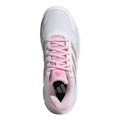 ADIDAS SHOE COURTJAM CONTROL 3 WN WHITE/ LUCID PINK (AW25)