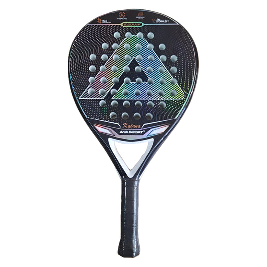 AMA PADEL KATANA JNR BLACK SILVER 330G