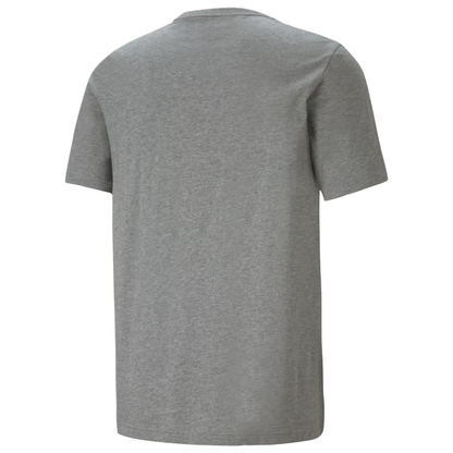 PUMA SHIRT TEE ESS LOGO GRAY HEATHER (AW24)