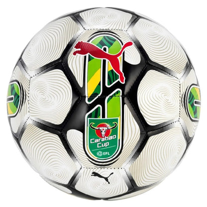 PUMA BALL SOCCER ORBITA 6 CARABAO CUP MS WHITE/GREEN (SS24)