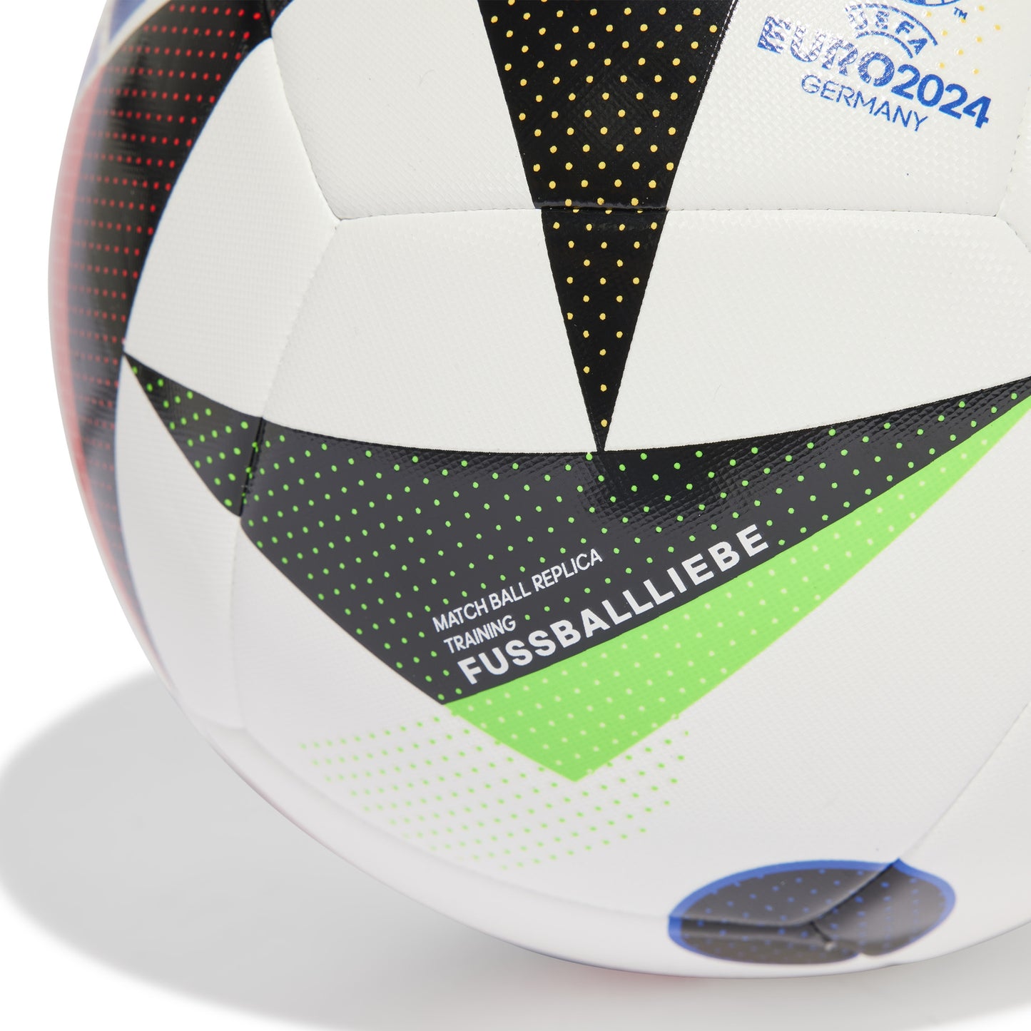 ADIDAS BALL SOCCER EURO24 TRAINING WHITE/GLOW BLUE (SS24)