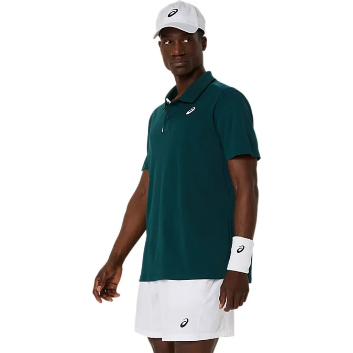 ASICS SHIRT POLO COURT MN SAXON GREEN (SS25)