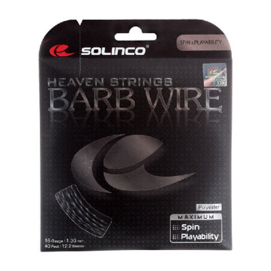 SOLINCO STRING BARB WIRE BLK 16L 1.30MM SET
