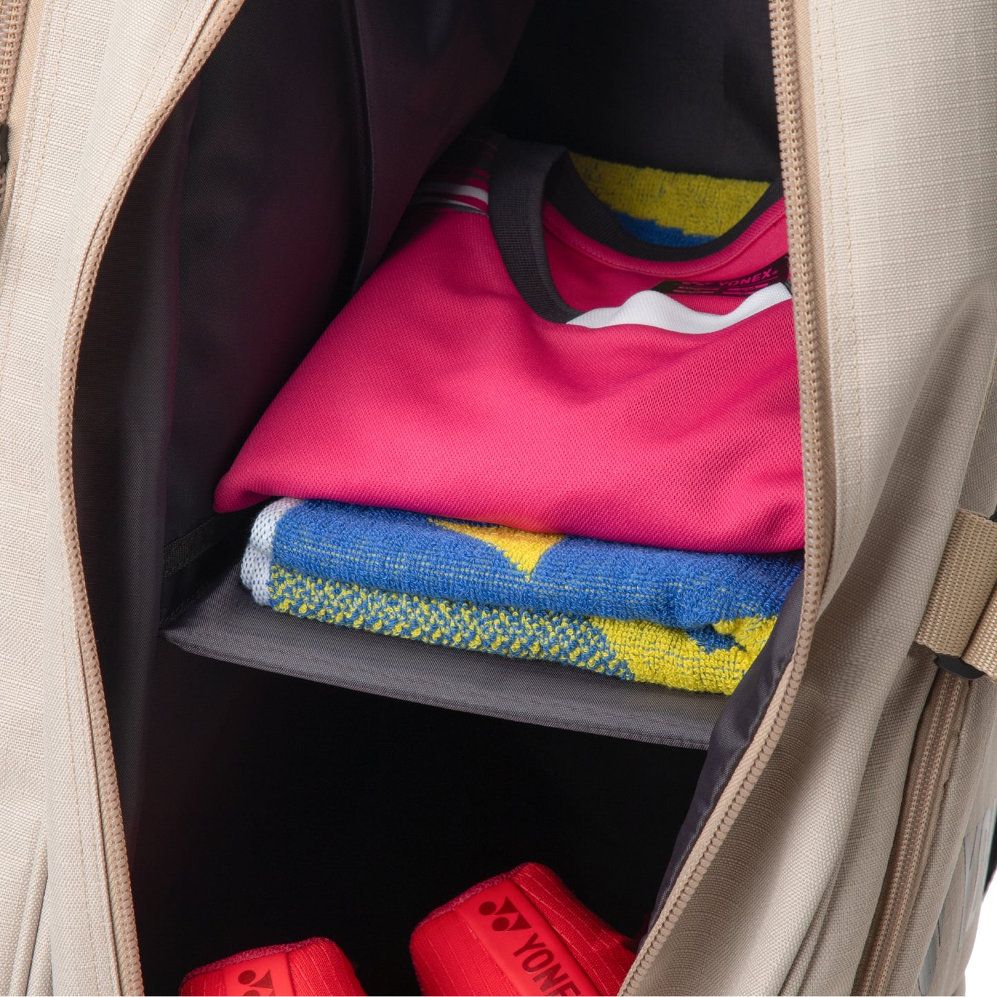 YONEX BAG GEARLOGIC 6R (72626) BEIGE