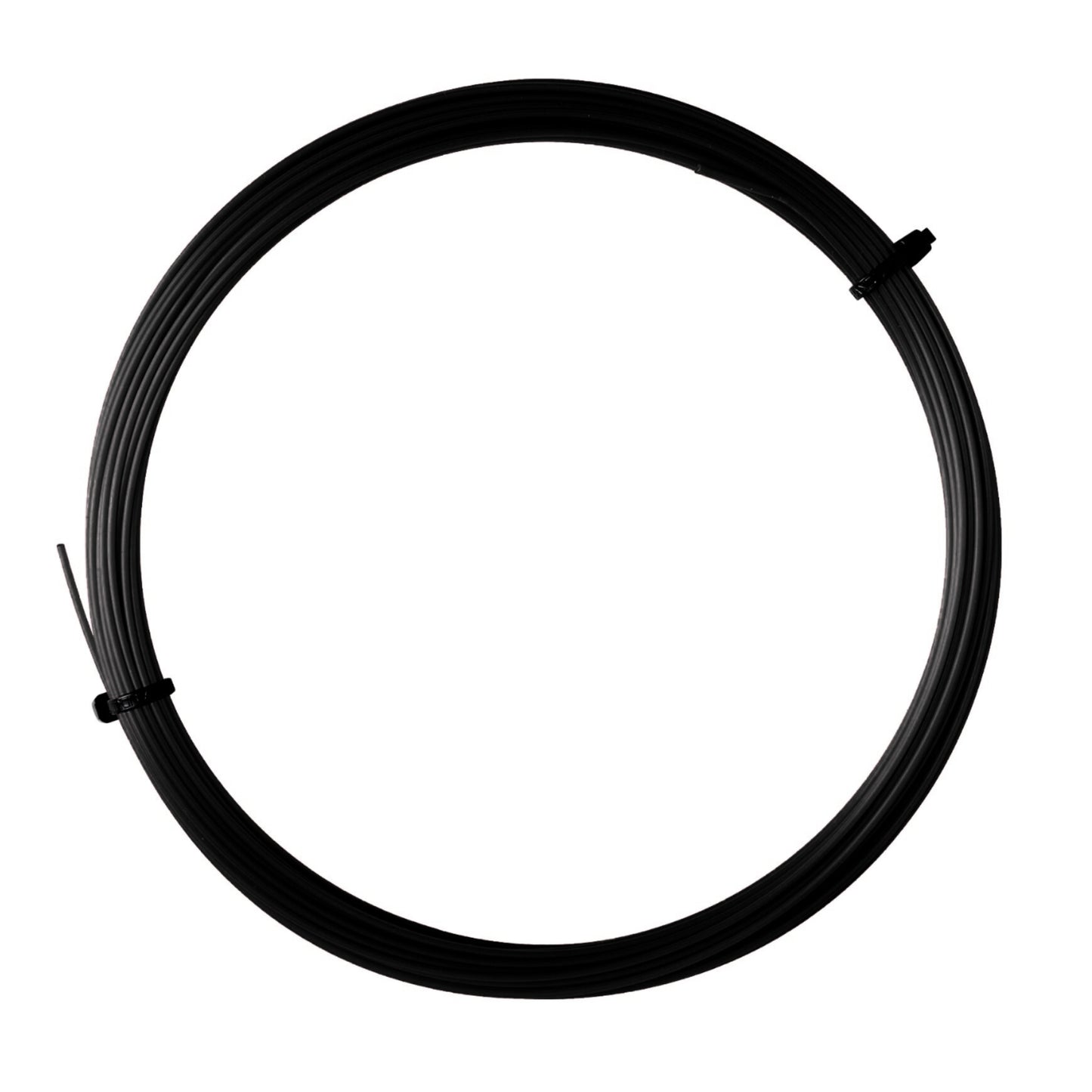 TECNIFIBRE STRING BLACK CODE 4S SQUARE 1.25MM 17G BLK 12M (CUT FROM REEL)