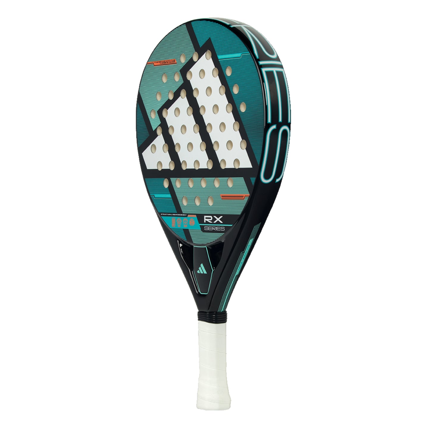 Adidas RX padel racket on a white background