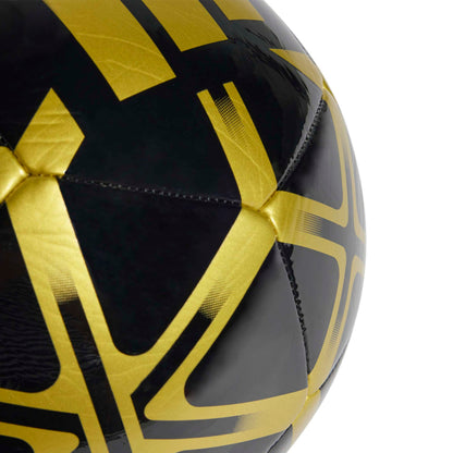 ADIDAS BALL SOCCER STARLANCER CLUB BLACK/GOLD METALLIC (SS25)