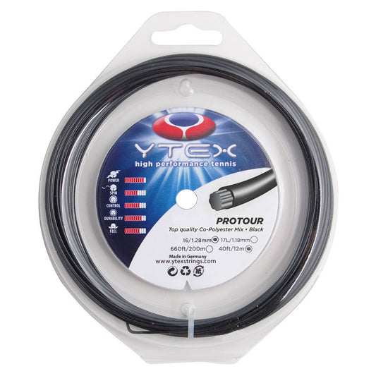 YTEX STRING PROTOUR BLK 16L 1.28MM SET